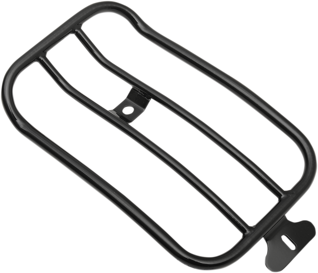 MOTHERWELL Luggage Rack - Gloss Black - Softail MWL-180-GB