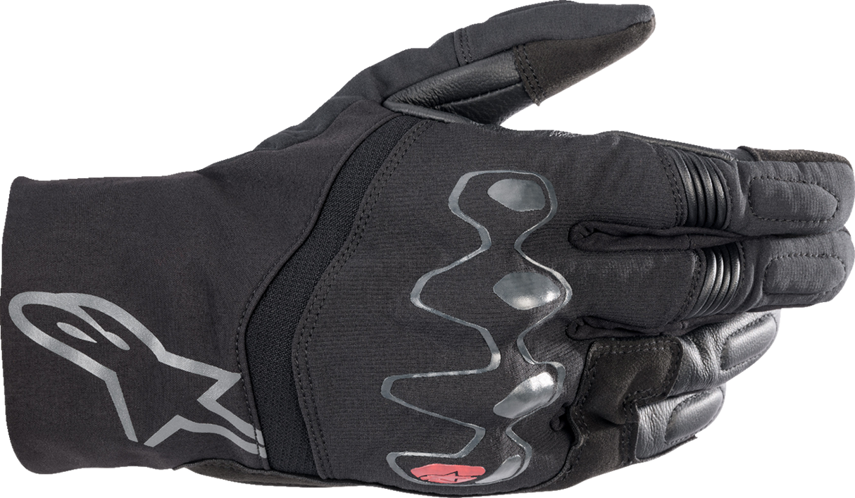 Guantes ALPINESTARS Hyde XT DrystarXF - Negro/Negro - Mediano 3522523-1100-M 