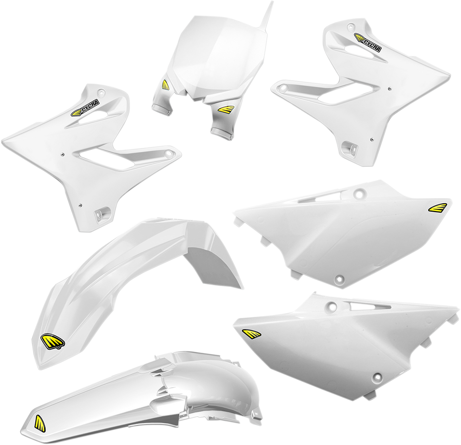 CYCRA Body Kit - Powerflow - White FORK GUARDS NOT INCLUDED 1CYC-9316-42