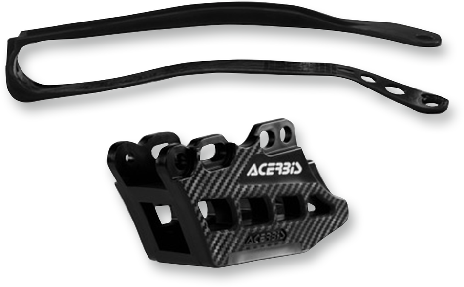 Kit deslizante y guía de cadena ACERBIS 2.0 - Yamaha YZ250F/450F - Negro 2449470001 