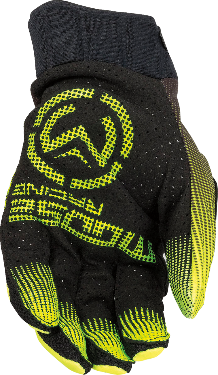 MOOSE RACING SX1™ Gloves - Hi-Vis Yellow/Black - Large 3330-7335
