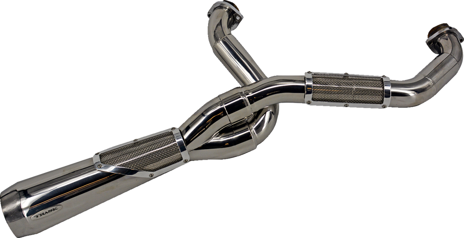 TRASK Big Sexy 2-into-1 High Performance Exhaust - Polished Electra/Road Glide   TM-5120PO