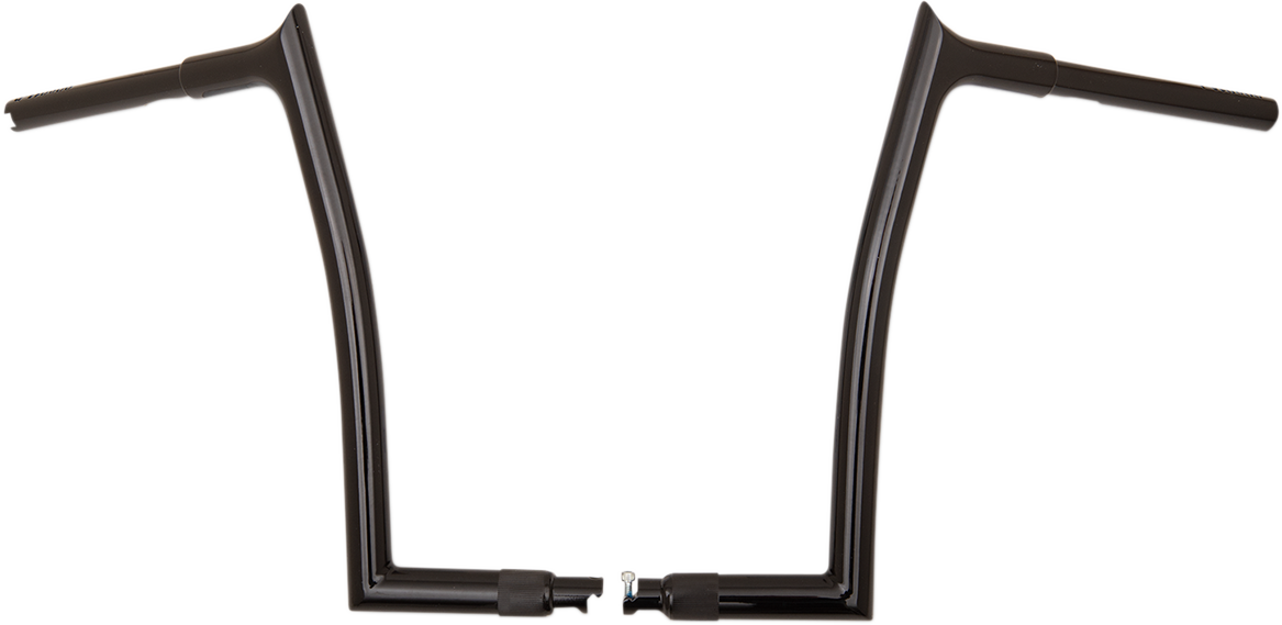 FAT BAGGERS INC. Handlebar - Pointed Top - 14" - Black 908014-B