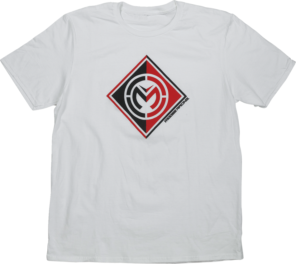 Camiseta MOOSE RACING Insignia - Blanco - Mediano 3030-22709 