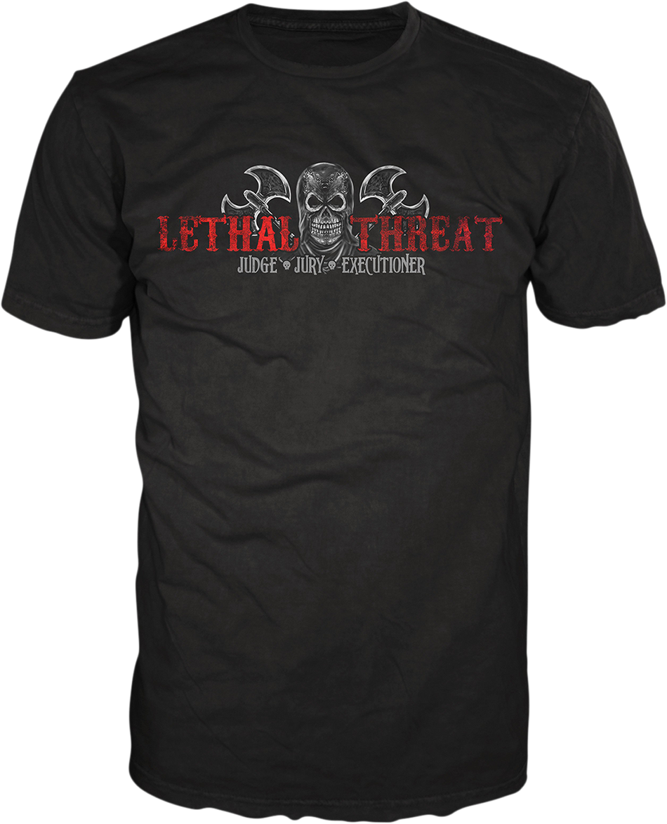 LETHAL THREAT Executioner T-Shirt - Black - 2XL LT20738XXL