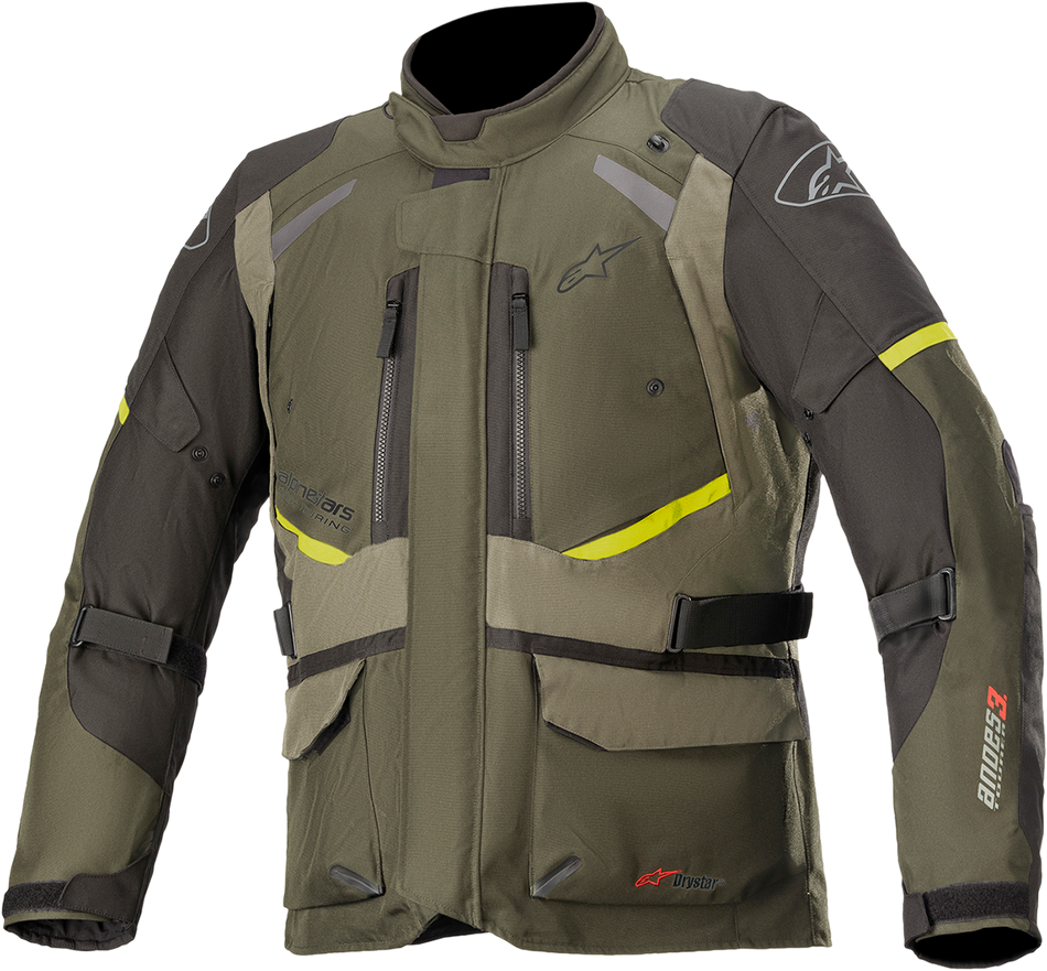 ALPINESTARS Andes v3 Drystar® Jacket - Green - Medium 3207521-619-M