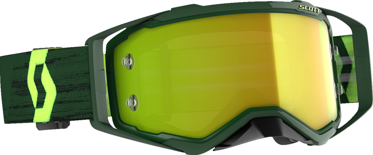 SCOTT Prospect Goggles - Green/Hi-VizYellow - Yellow Chrome Works 272821-1412289