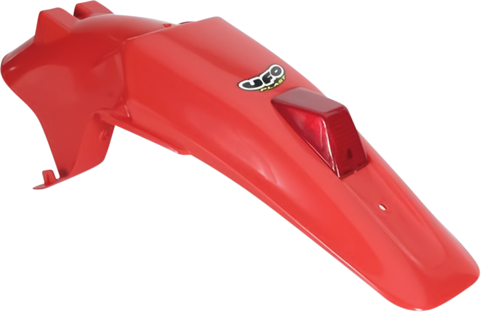 UFO Enduro Rear Fender with Lens - XR Red HO03678069