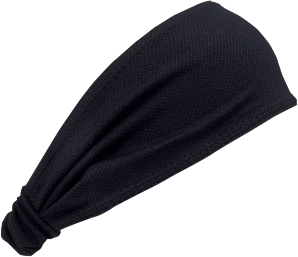 SCHAMPA & DIRT SKINS Solid Mini Doo-Z Coolskin Headwrap - Black DZ015B-0