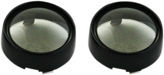 CUSTOM DYNAMICS Bullet Signal Lenses - Black/Smoke PB-B-BEZ-BS