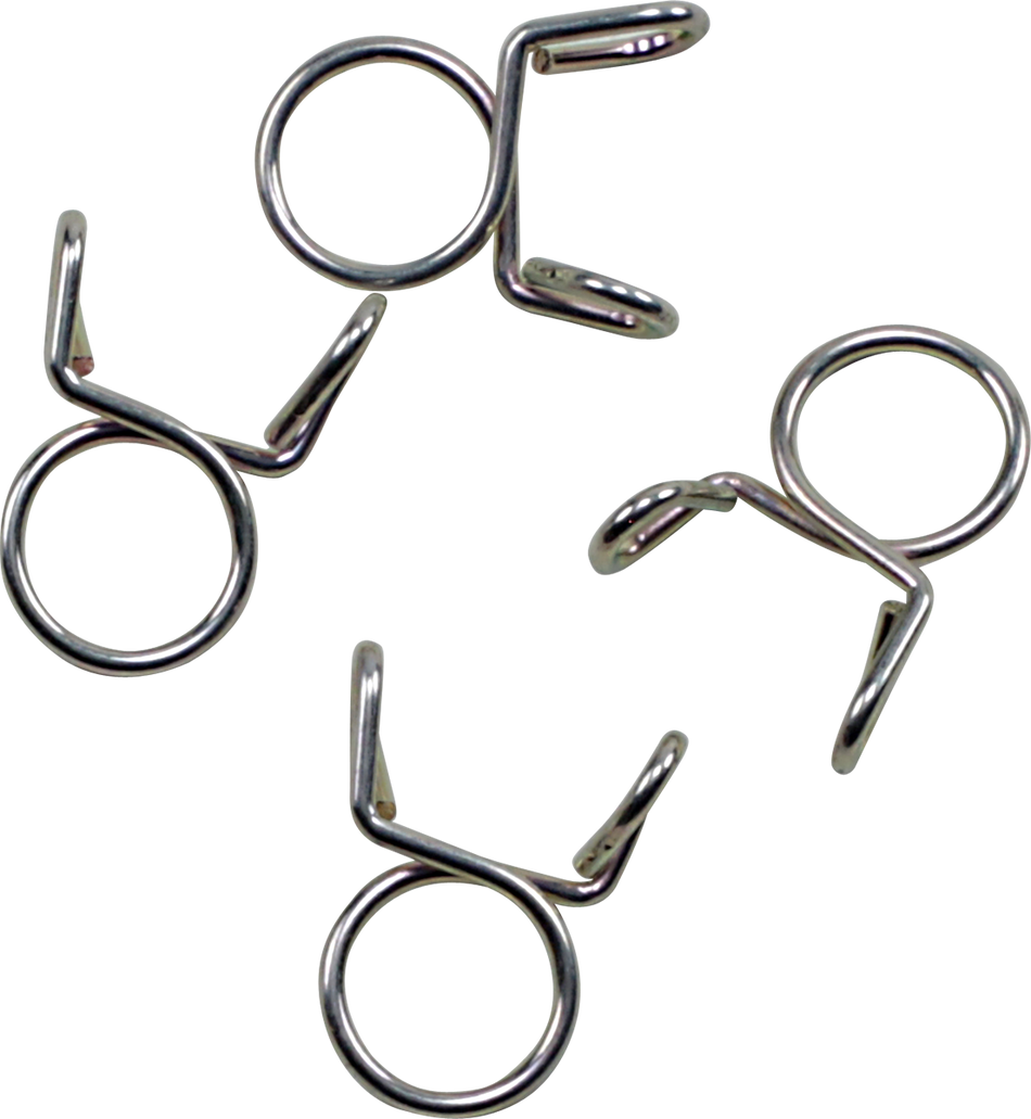 ALL BALLS Refill Kit - Wire Clamp - Silver - 4-Pack FS00049