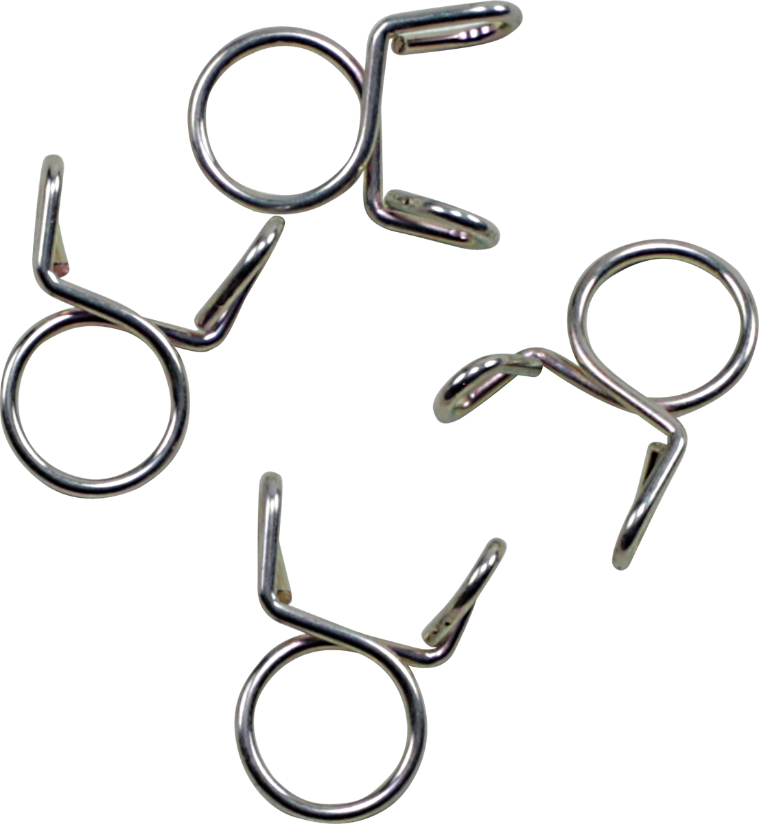 ALL BALLS Refill Kit - Wire Clamp - Silver - 4-Pack FS00049