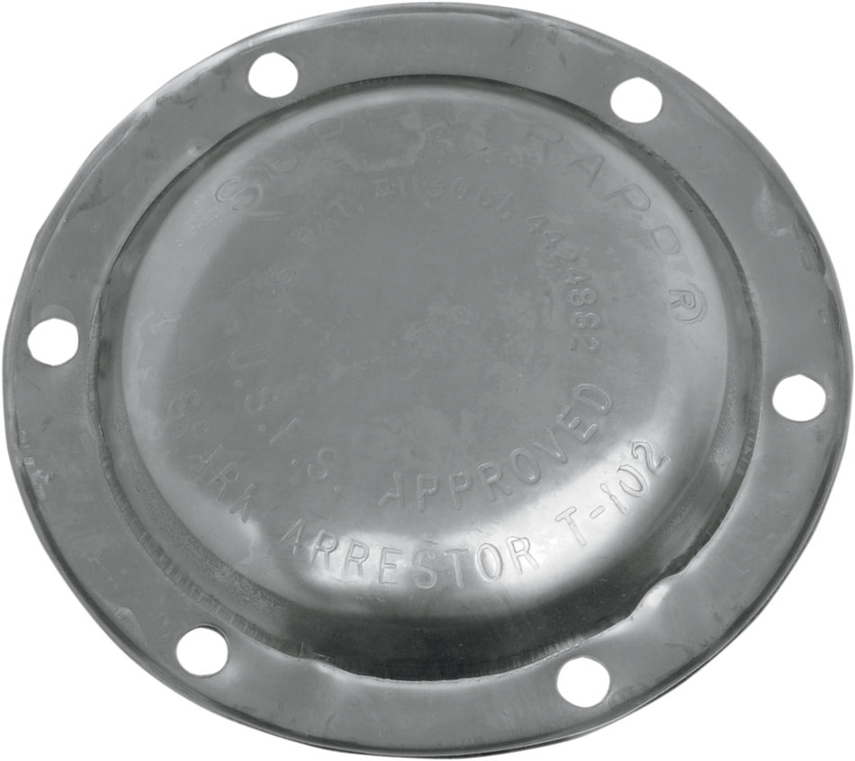 SUPERTRAPP End Cap - Stainless Steel - 6-Bolt 406-3046