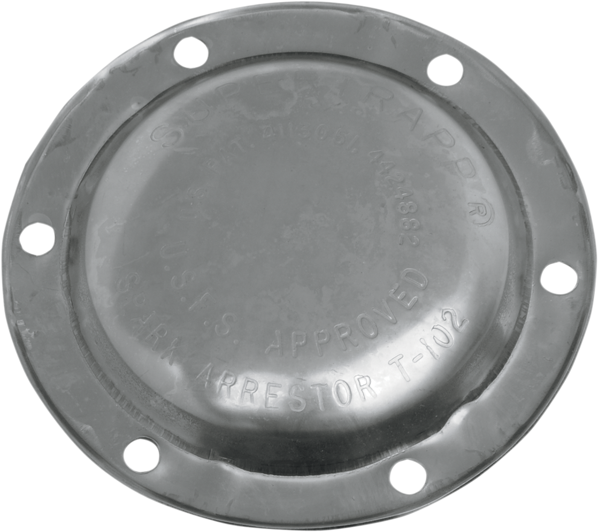 SUPERTRAPP End Cap - Stainless Steel - 6-Bolt 406-3046