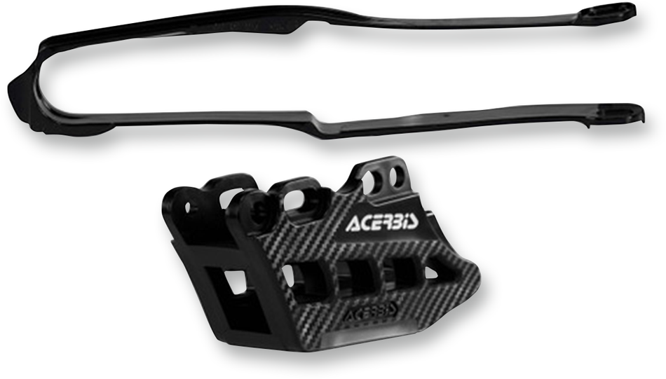 Kit deslizante y guía de cadena ACERBIS 2.0 - Honda CRF250R - Negro 2449440001 