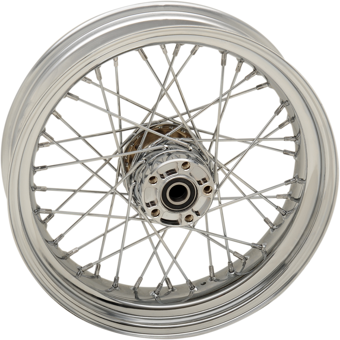 DRAG SPECIALTIES Rear Wheel - Single Disc/ABS - Chrome - 17"x4.50" - '12-'17 FXD 64549