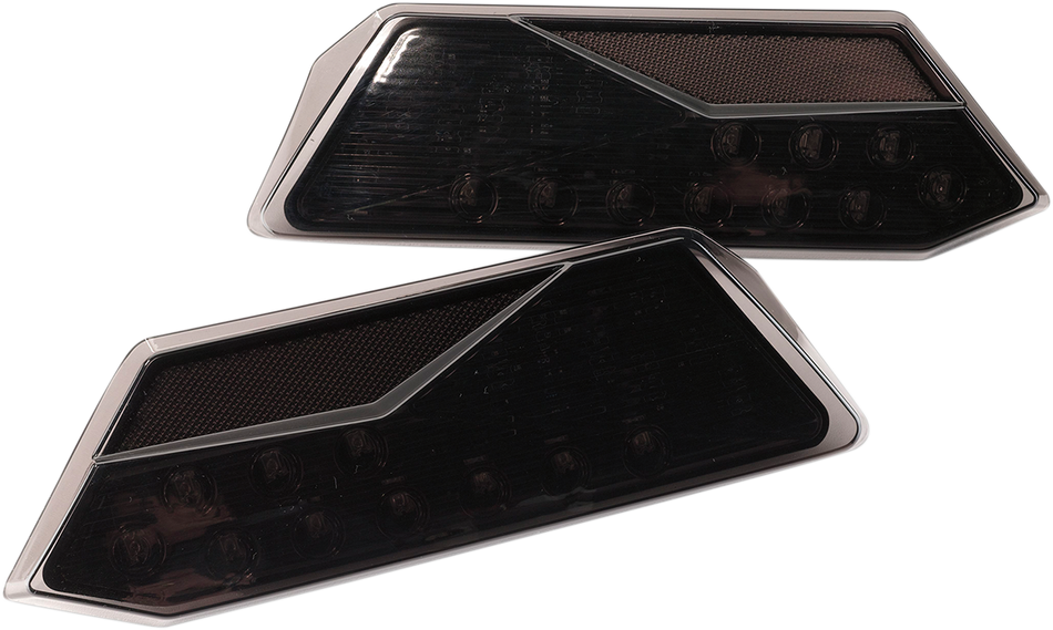 MOOSE UTILITY Taillights - LED - RZR1000 - Black 100-2360-PU