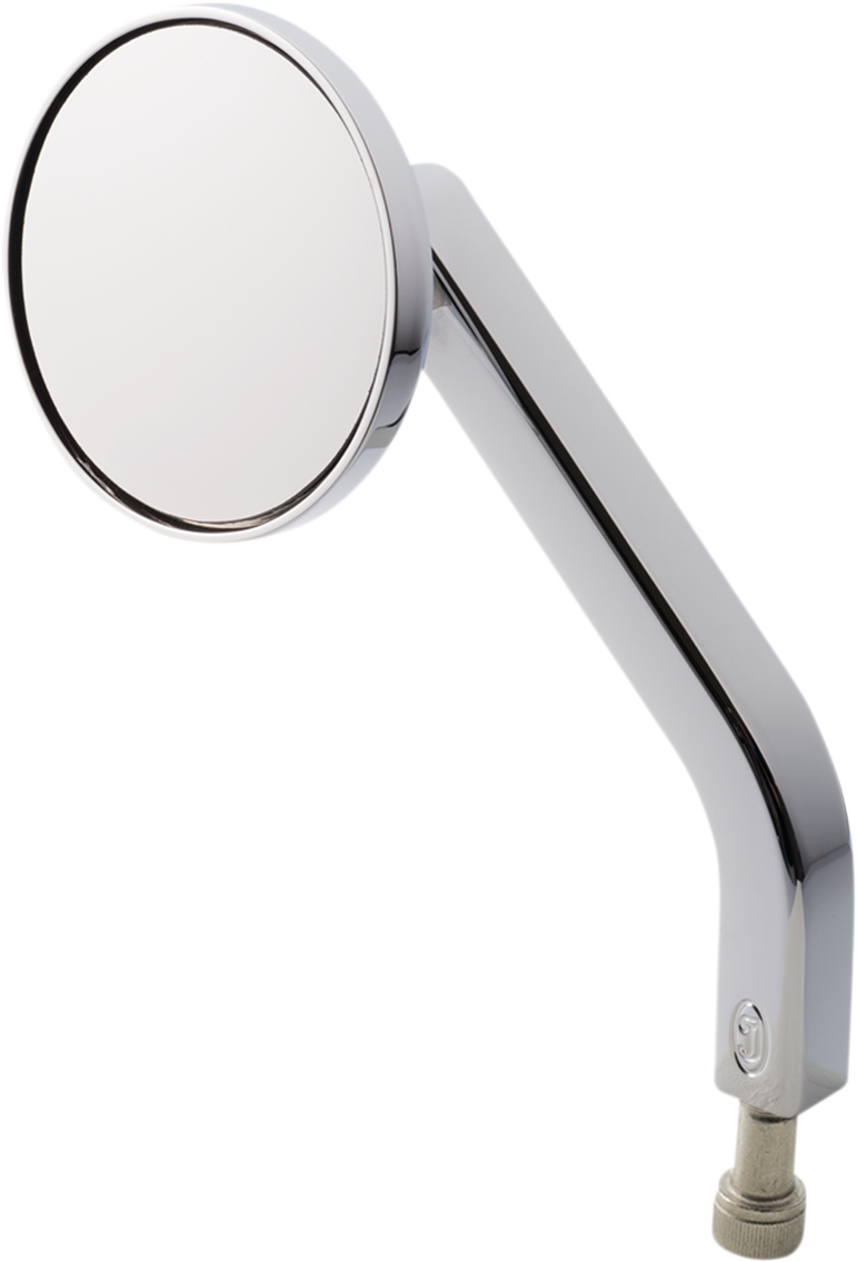 JOKER MACHINE Mirror - No. 2 OE - Side View - Round - Chrome - Left 03-053-3L
