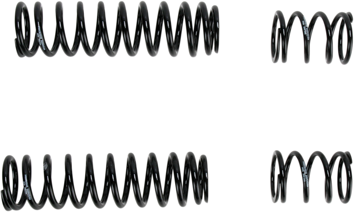 PROGRESSIVE SUSPENSION Shock Springs - 13-Series - Black - 65-130 lb/in 03-1321B