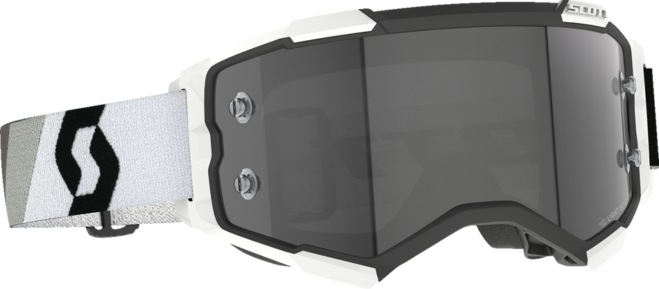 SCOTT Fury Goggle - Premium Black/White - Light Sensitive Gray 272827-7702327