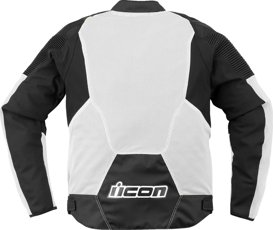 ICON Overlord3 Mesh™ CE Jacket - White - Large 2820-6738