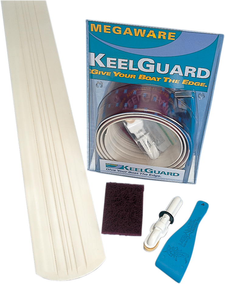 KEEL GUARD Keel Protector - 5' - White 20105