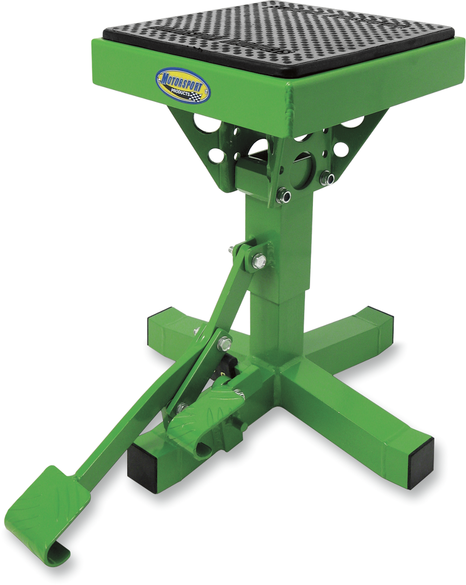MOTORSPORT PRODUCTS P-12 Stand/Lift - Green 92-4015