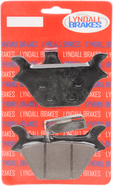 LYNDALL RACING BRAKES LLC Z-Plus Brake Pads - Harley-Davidson 7058-Z+