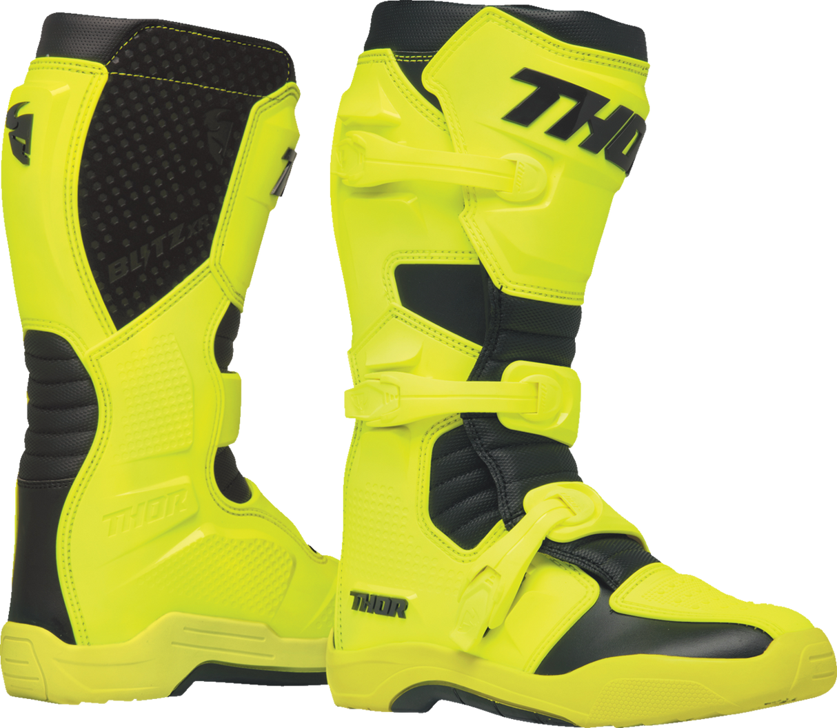 Botas THOR Blitz XR - Ácido/Negro - Talla 12 3410-3123 