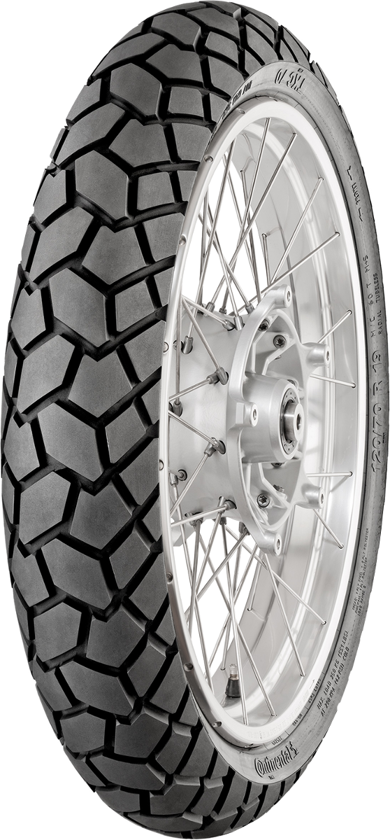 CONTINENTAL Tire - TKC 70 - Front - 120/70ZR17 - (58W) 02444630000
