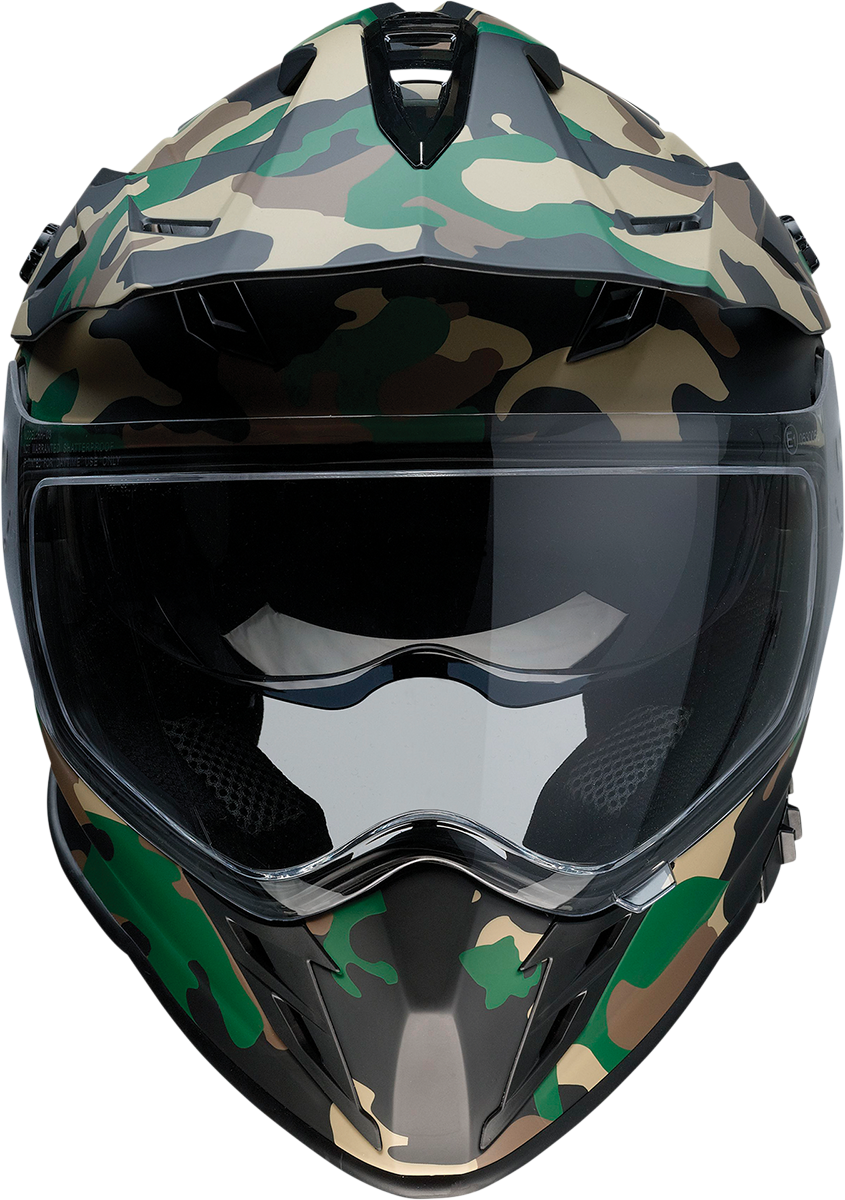 Z1R Range Helmet - Camo - Woodland - Medium 0140-0083