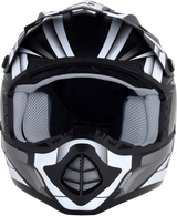 AFX FX-17 Helmet - Force - Matte Black/White - 2XL 0110-5201