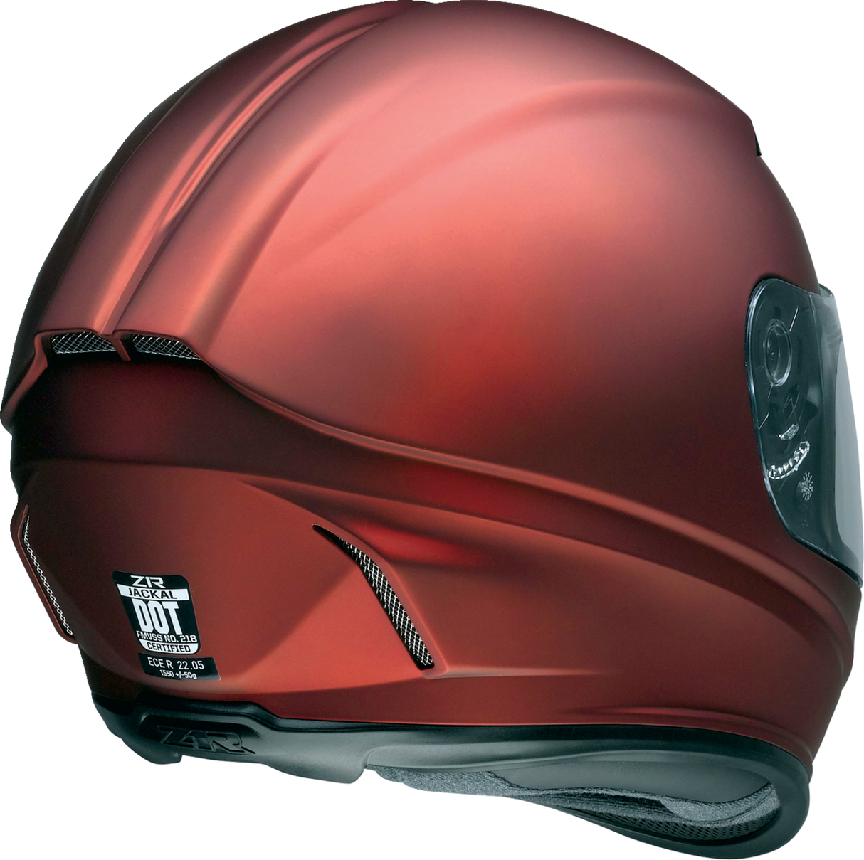 Casco Z1R Jackal - Satén - Rojo - Pequeño 0101-14822 