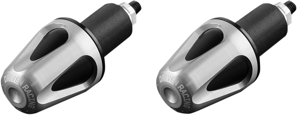 DRIVEN RACING Bar End Weight - Silver/Black DXB-SL