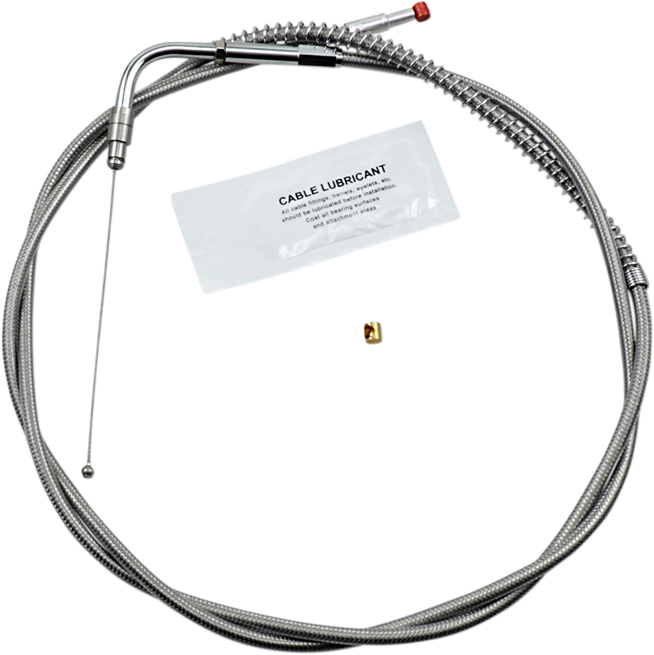 Cable del acelerador BARNETT - +12" - Acero inoxidable 102-30-30020-12 