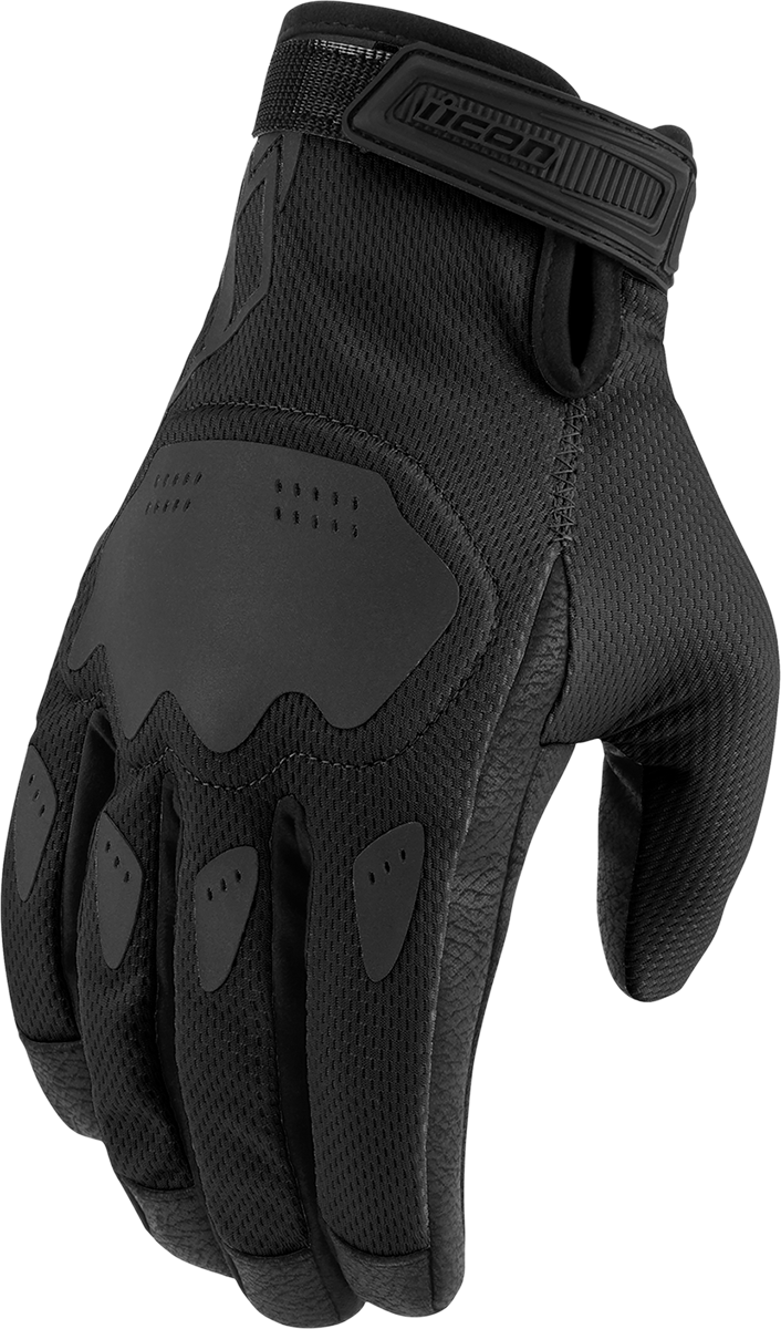 ICON Women's Hooligan™ CE Gloves - Black - Large 3302-0846