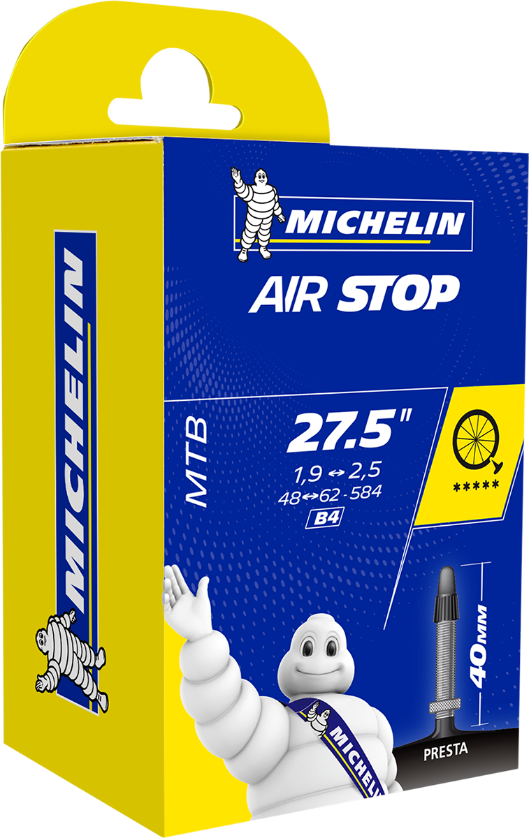 MICHELIN Air Stop Tube - 1.9"-2.5"x27.5" - Presta 40 mm 16880