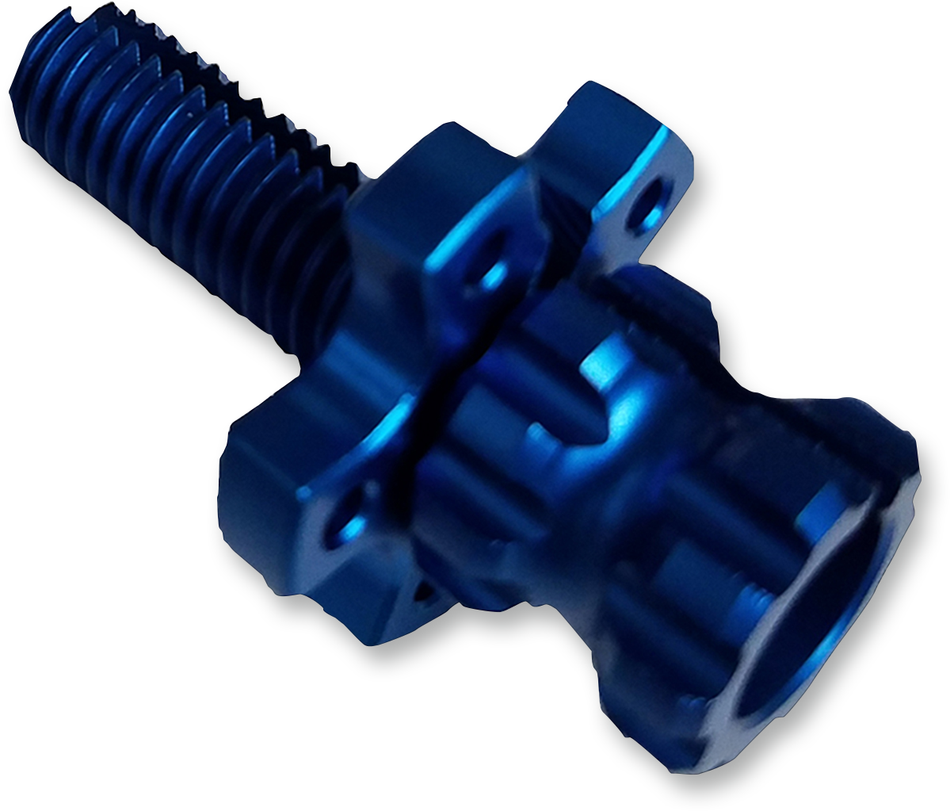 POWERSTANDS RACING Cable Adjuster - Clutch - M8 x 1.25 - Blue 00-02150-25