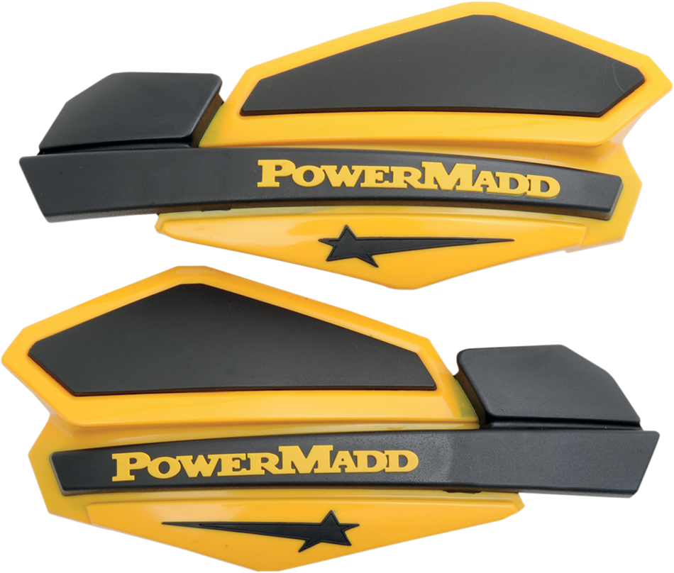 POWERMADD Handguards - Yellow/Black 34201