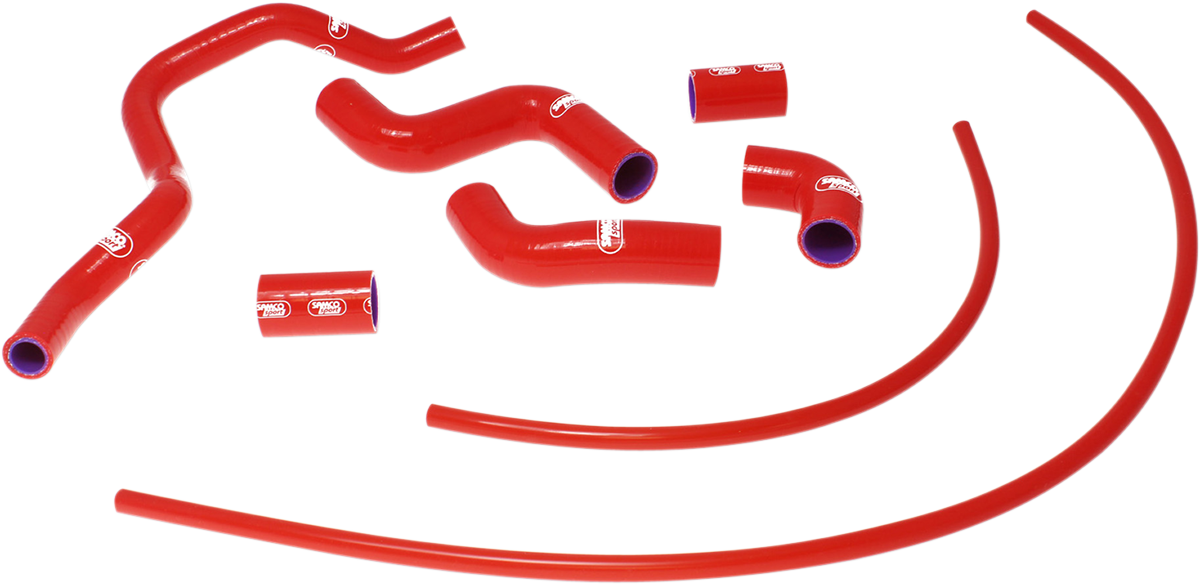 SAMCO SPORT Radiator Hose Kit - Red - Aprilia APR6-RD