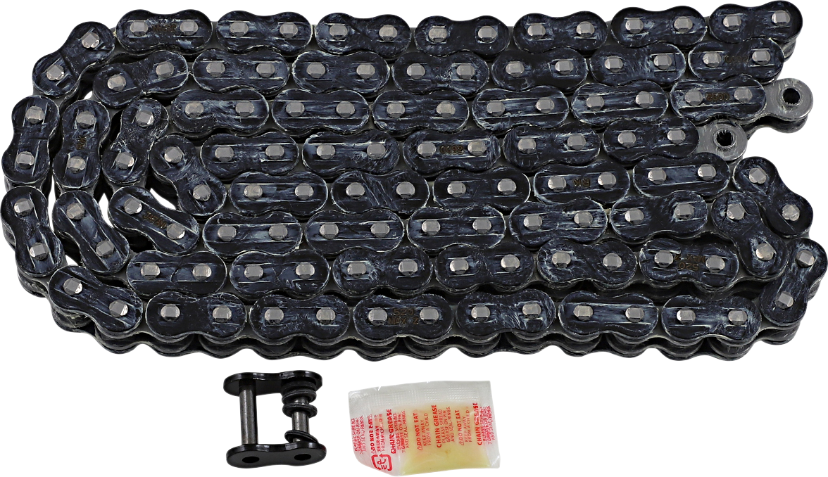 RK 520 - Max-Z Chain - Black & Chrome -120 Links 520MAXZ-120-BC