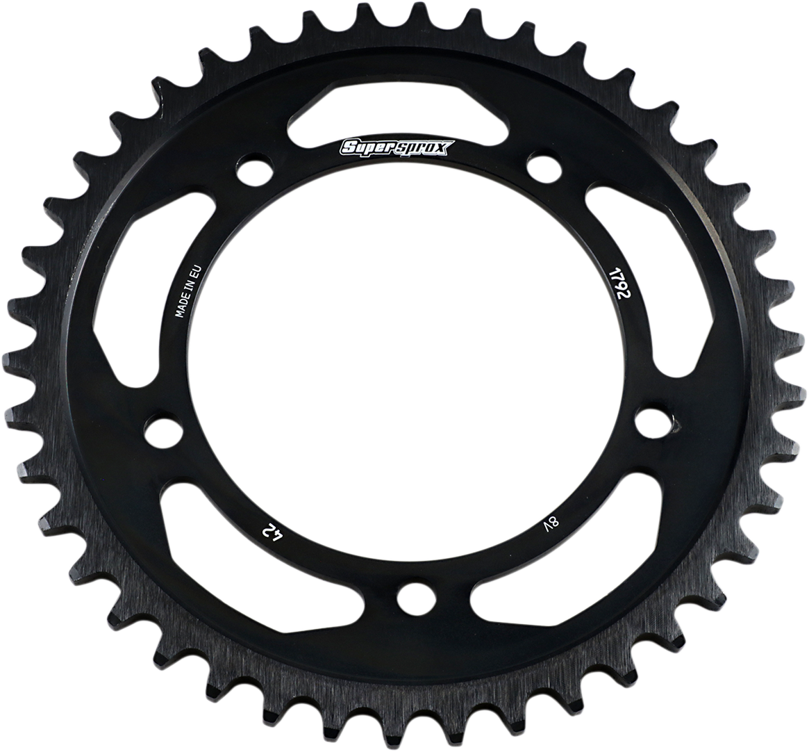 SUPERSPROX Edge Rear Sprocket - Black - 42 Tooth RFA-1792-42-BLK