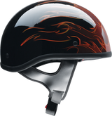 Casco tipo gorro Z1R CC - Hellfire - Rojo - XS 0103-1324 