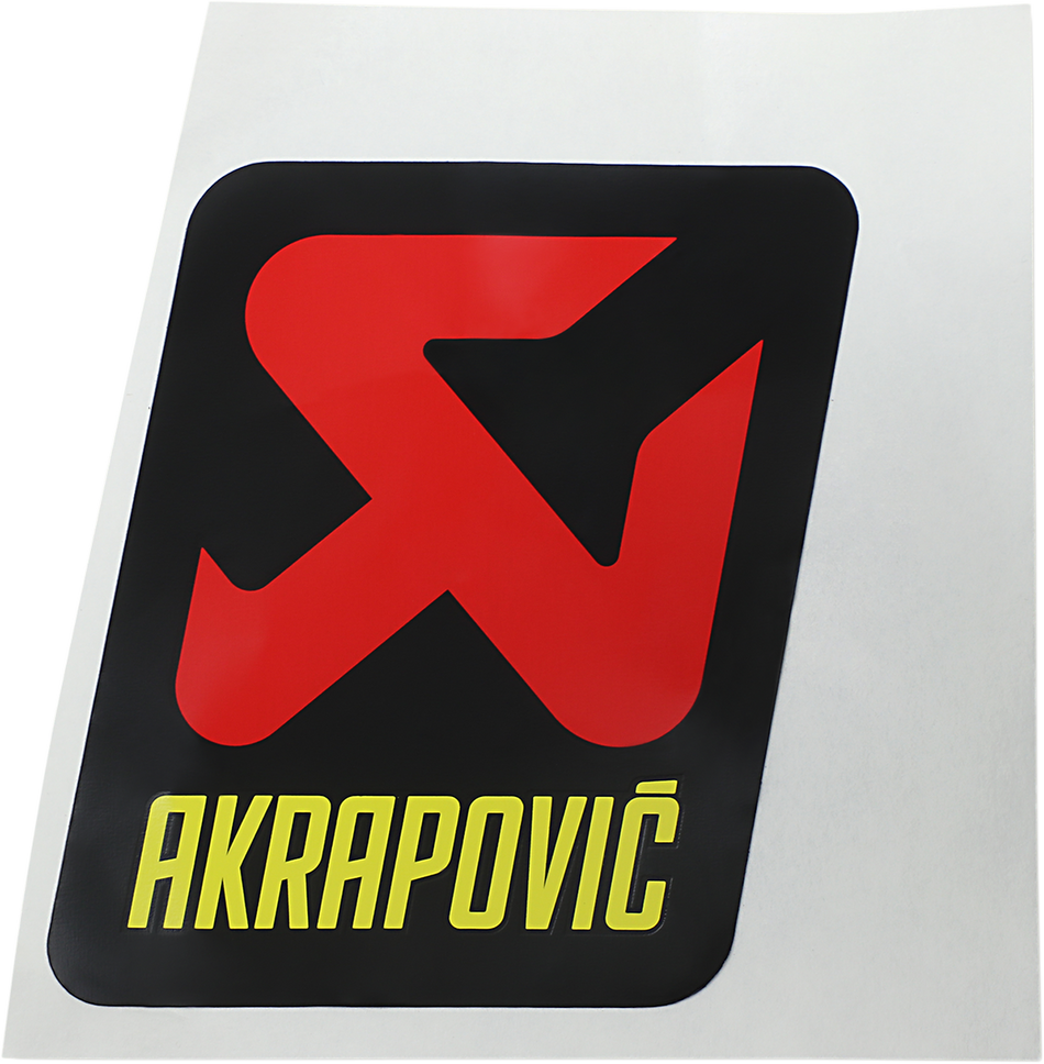 AKRAPOVIC Replacement Sticker P-HST14AL 1860-1098