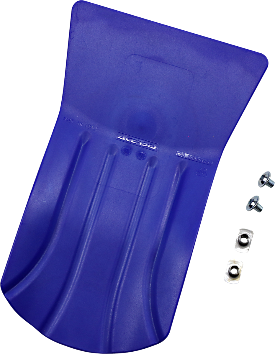 Placa protectora de bajos ACERBIS - YZ Azul - Universal 2780590211