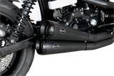 S&S CYCLE Grand National 2:2 Exhaust - Black Low Rider/Street Bob/Super Glide  2006-2017 550-0742