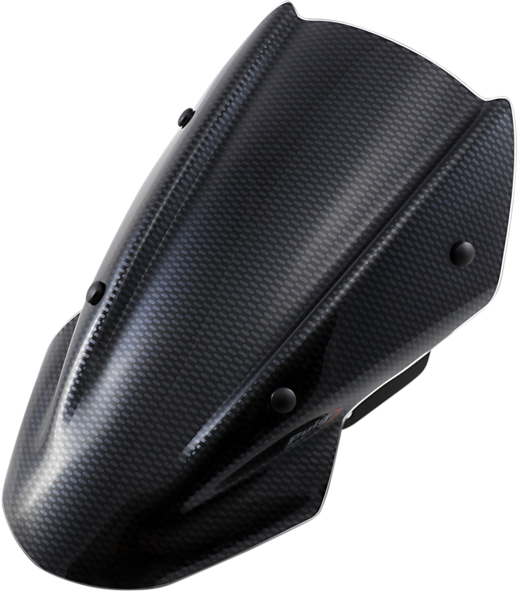 PUIG HI-TECH PARTS New Generation Windscreen - Carbon - Kawasaki 9588C