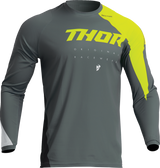 THOR Sector Edge Jersey - Gray/Acid - Medium 2910-7140