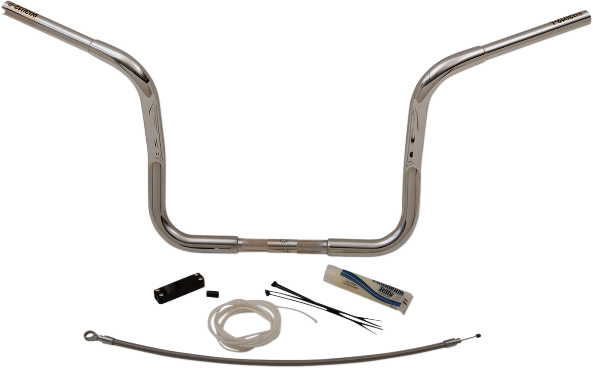 FAT BAGGERS INC. Handlebar Kit - Rounded Top - 12" - Chrome 909412