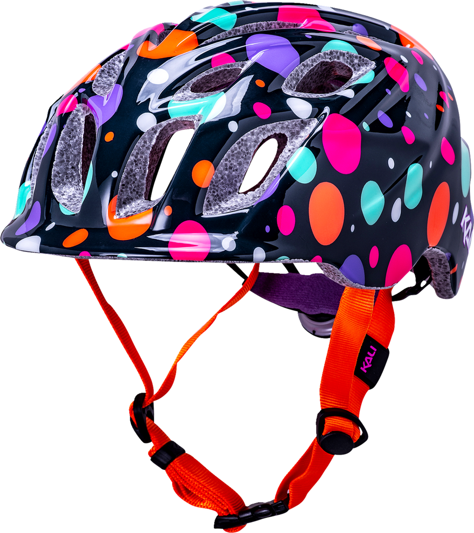 KALI Child Chakra Lighted Helmet - Confetti - Gloss Teal - XS 0221022134